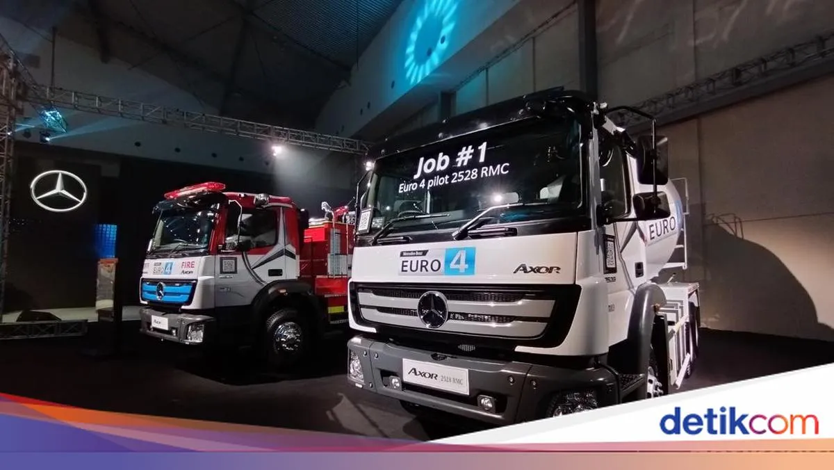Kemenperin Dorong Ekspor Truk Mercedes-Benz Rakitan Indonesia ke Afrika dan Timur Tengah