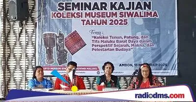 Museum Siwalima Gelar Seminar Kajian Koleksi 2025, Bahas Tenun, Patung, dan Tifa Maluku Barat Daya