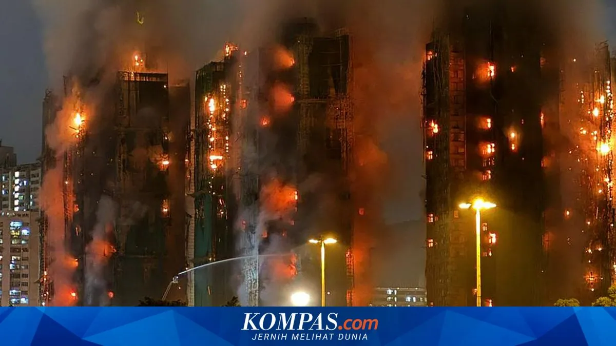 Kabar Dunia Sepekan: Kebakaran Apartemen Hong Kong hingga Banjir Maut di Asia Tenggara