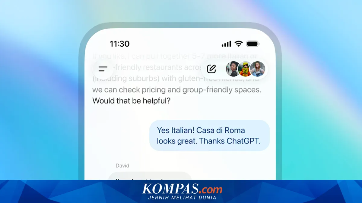 ChatGPT Menguji Coba Fitur Grup Chat, Pengguna Bisa Membuat Prompt AI Bersama Teman