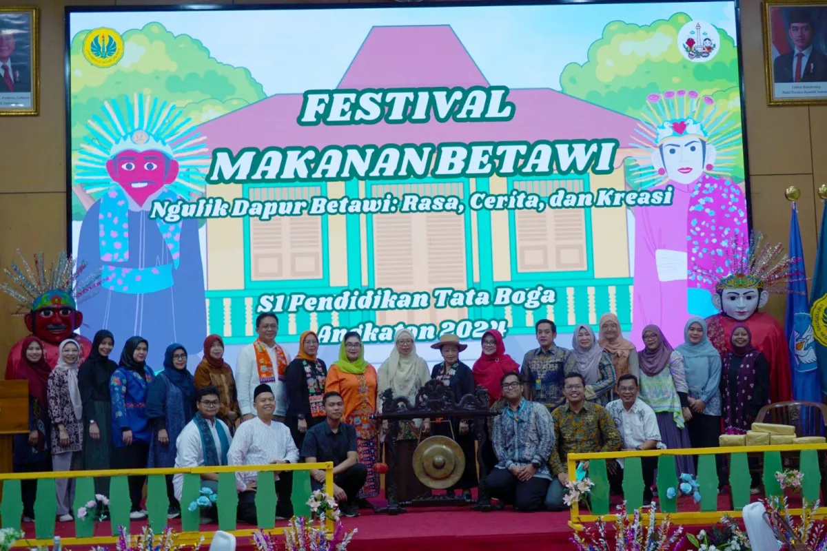 Prodi Pendidikan Tata Boga FT UNJ Gelar Festival Kuliner Betawi, Kenalkan Warisan Rasa ke Generasi Muda