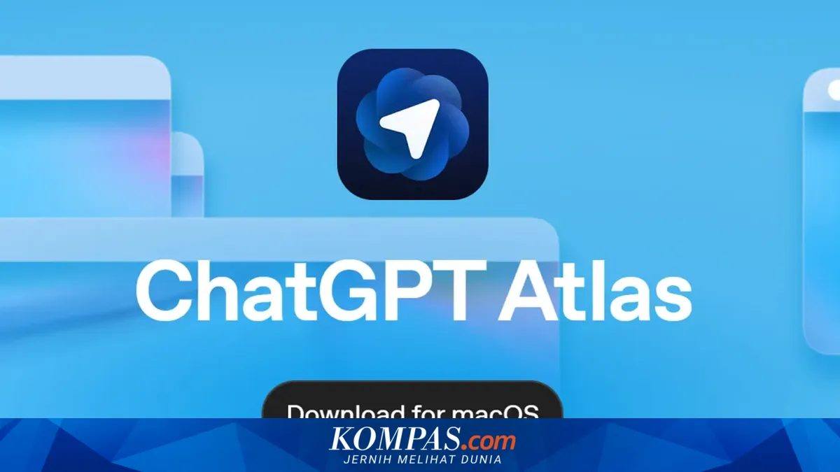 OpenAI Luncurkan ChatGPT Atlas, Browser AI dengan Chatbot Terintegrasi untuk macOS