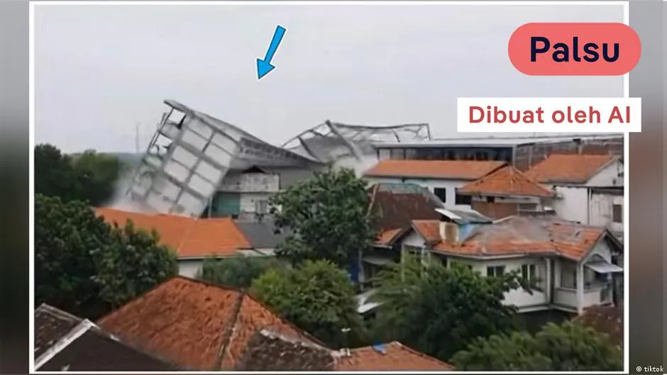 Video Viral Ambruknya Ponpes Al-Khoziny Ternyata Buatan AI, Identitas Media Ikut Dipalsukan