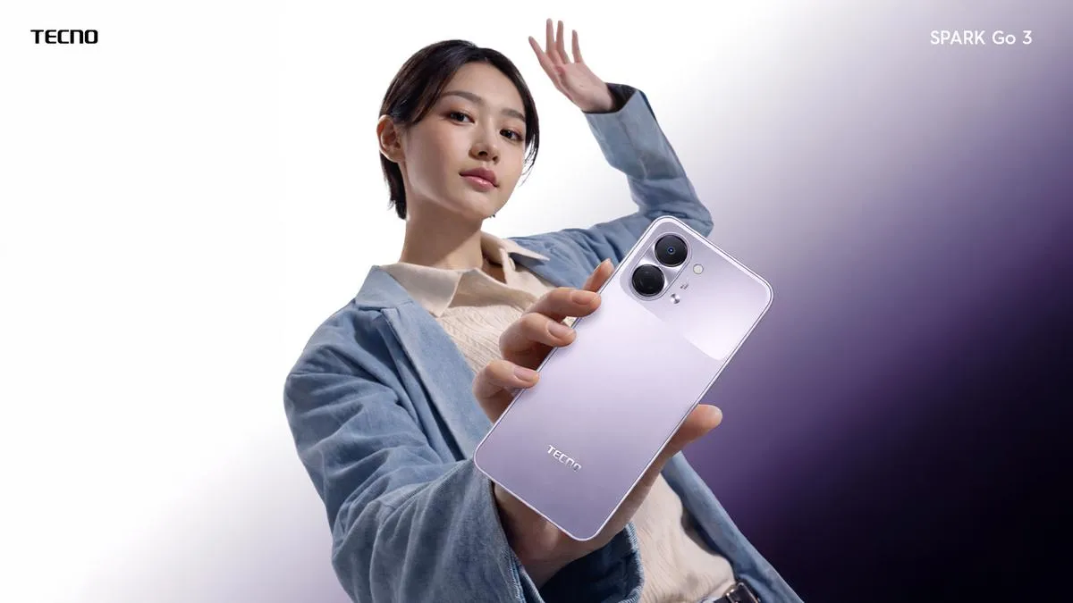 Tecno Spark Go 3 Meluncur di Indonesia, Usung Layar 120Hz, Baterai 5.000mAh, dan Fitur AI
