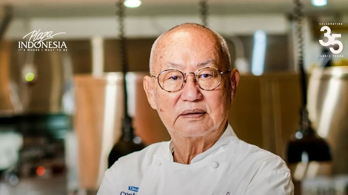 William Wongso Hadirkan Menu Kemerdekaan di Plaza Indonesia, Angkat Hidangan Nusantara dengan Bahan Premium