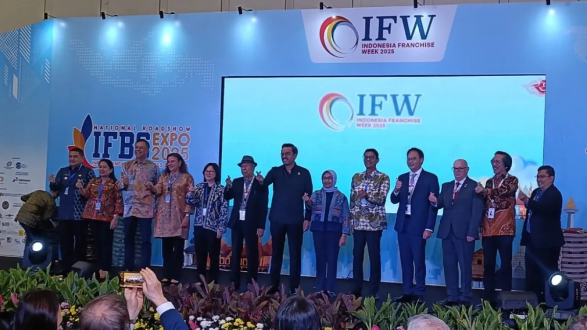 Indonesia Franchise Week 2025 Dibuka di ICE BSD, Perkuat Daya Saing Wirausaha dan Perluas Jejaring Global
