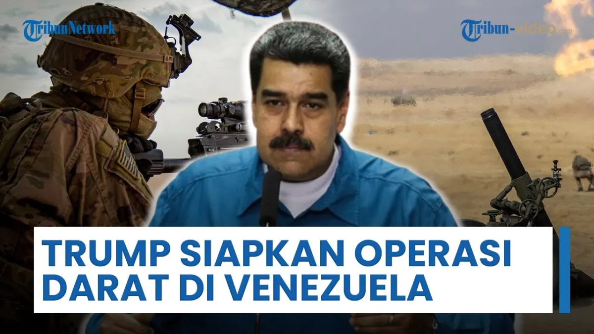 Trump: AS Siapkan Operasi Darat Lawan Kartel Narkoba di Venezuela, Muncul Kekhawatiran soal Eskalasi Konflik