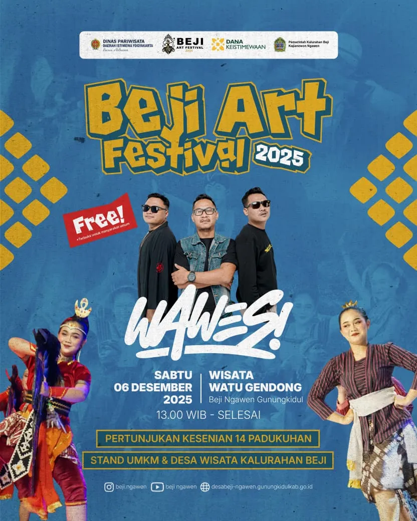 Beji Art Festival 2025 Digelar 6 Desember, Tampilkan Seni 14 Padukuhan dan Musik Wawes