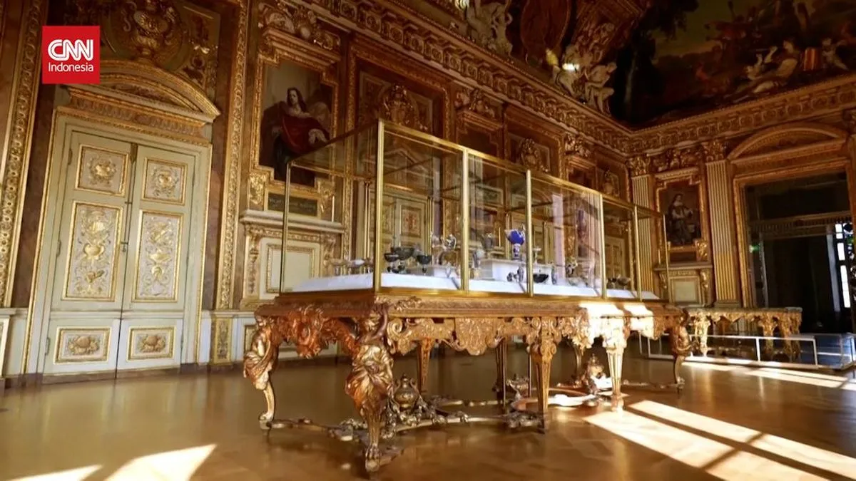 Museum Louvre Paris Tutup Sementara Usai Pembobolan di Galeri Apollon