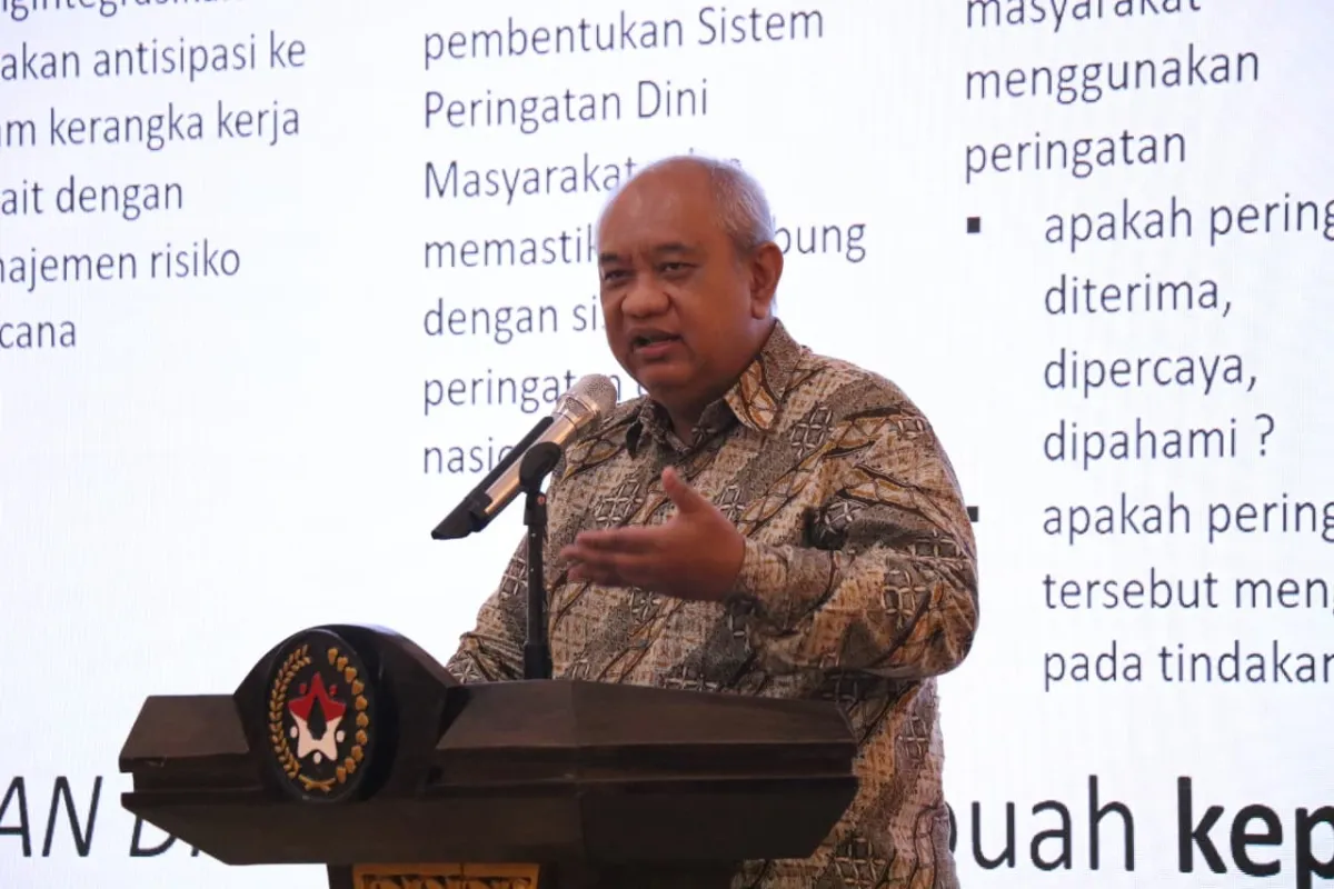 Kemenko PMK Bahas Peta Jalan AMPD untuk Perkuat Koordinasi Peringatan Dini Bencana