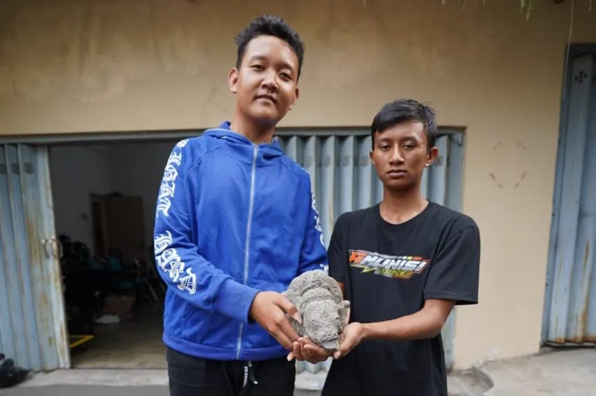 Arca Kepala Ganesha Koleksi Museum di Kediri Ditemukan Dibuang di Pinggir Jalan