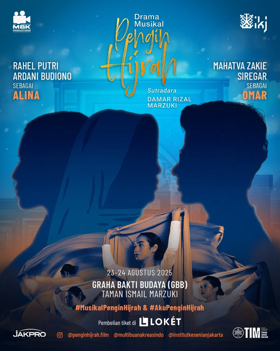 Drama Musikal “Pengin Hijrah” Dijadwalkan Tampil di TIM Jakarta pada 23–24 Agustus 2025