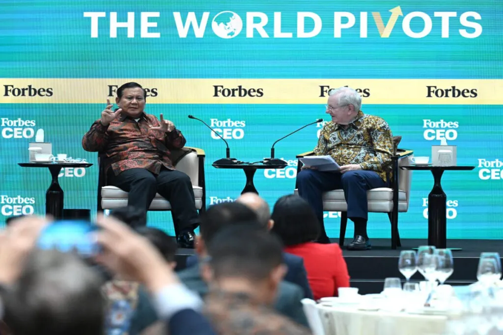 Prabowo di Forbes Global CEO Conference 2025 Tekankan Ekonomi Campuran, Pemerataan, dan Pemberantasan Korupsi