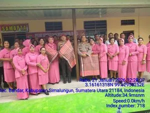 Pisah Sambut Kapolsek Perdagangan, Kepemimpinan Beralih dari AKP Ibrahim Sopi ke IPTU Patar Banjarnahor