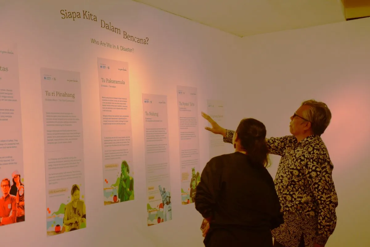 Rektor ITB Hadiri Pembukaan Pameran “Anyombala” dan Pemutaran Film “Cerita dari Ujung Selayar” di Galeri Soemardja