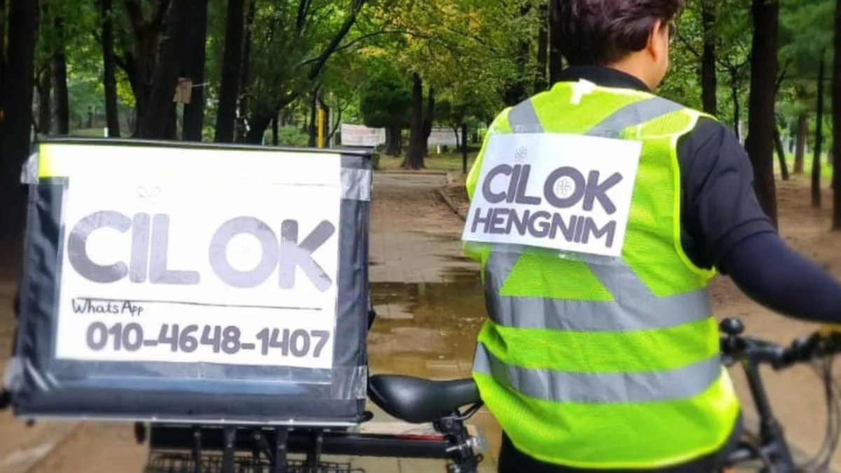 Pria Korea Berjualan Cilok Keliling di Ansan, Ingin Obati Rindu WNI di Negeri Ginseng