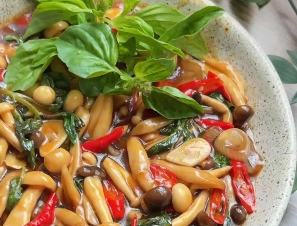 Tumis Jamur Kemangi, Menu Praktis Beraroma Harum untuk Lauk Harian