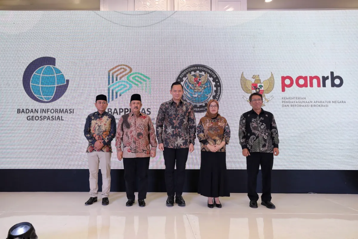 Menko AHY: Informasi Geospasial Jadi Fondasi, Tata Ruang Harus Pimpin Arah Pembangunan