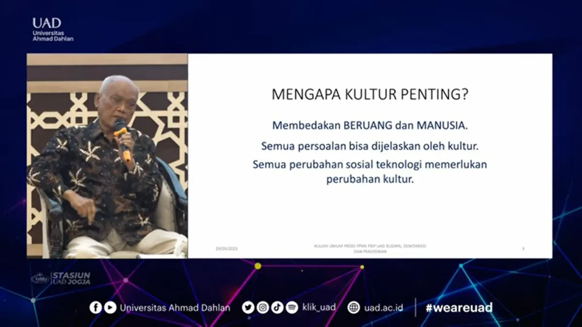 UAD Bahas Budaya Demokrasi dan Peran Pendidikan Jelang Pemilu 2024
