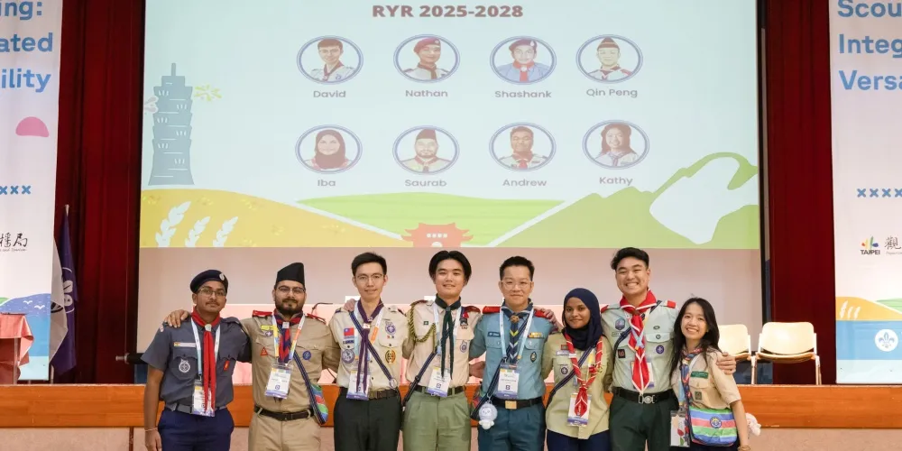 8 Pramuka Terpilih sebagai Regional Youth Representatives Asia Pasifik 2025-2028