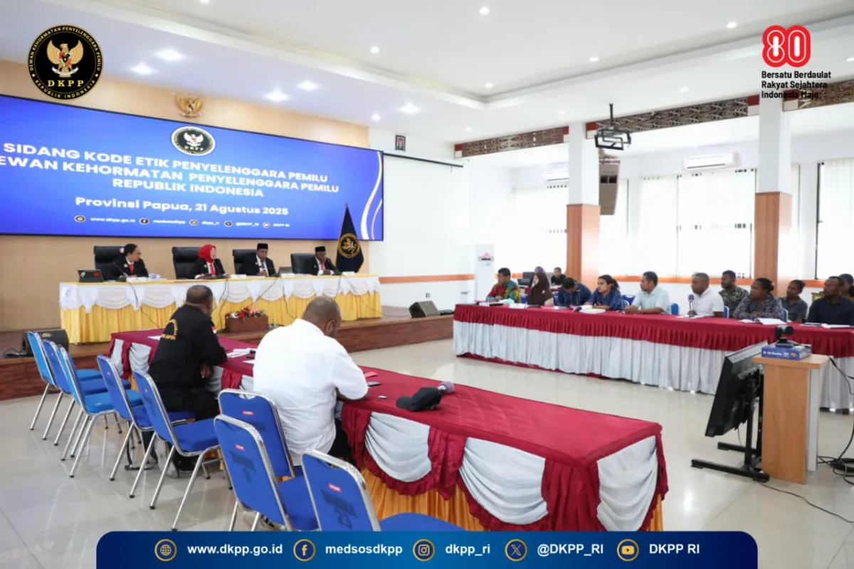 DKPP Periksa 13 Penyelenggara Pemilu Jayapura Terkait Dugaan Pelanggaran Etik Penetapan KPPS di Kampung Meukisi