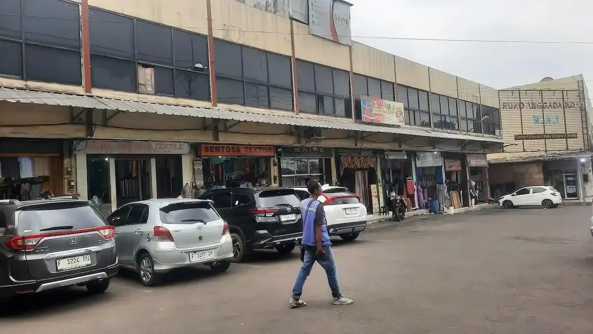 Pasar Anggada Cibinong, Pernah Jadi Sentra Tekstil Kabupaten Bogor, Kini Kian Sepi