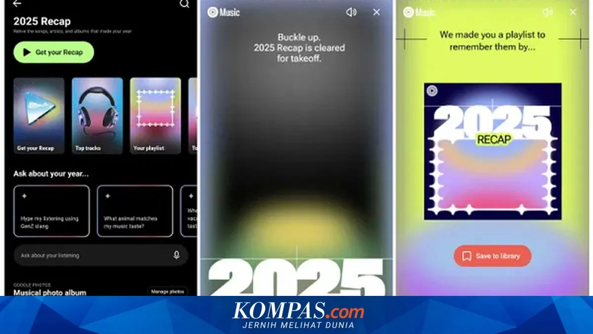 YouTube Music Rilis 2025 Recap, Hadirkan Fitur AI ‘Ask Music’ untuk Kilas Balik Mendengarkan