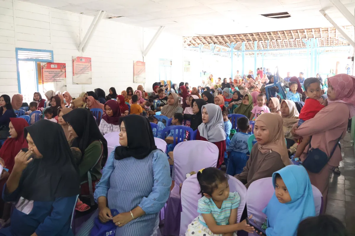 Ratusan Ibu di Desa Bubulan Bojonegoro Ikuti Edukasi Gizi Balita untuk Cegah Stunting