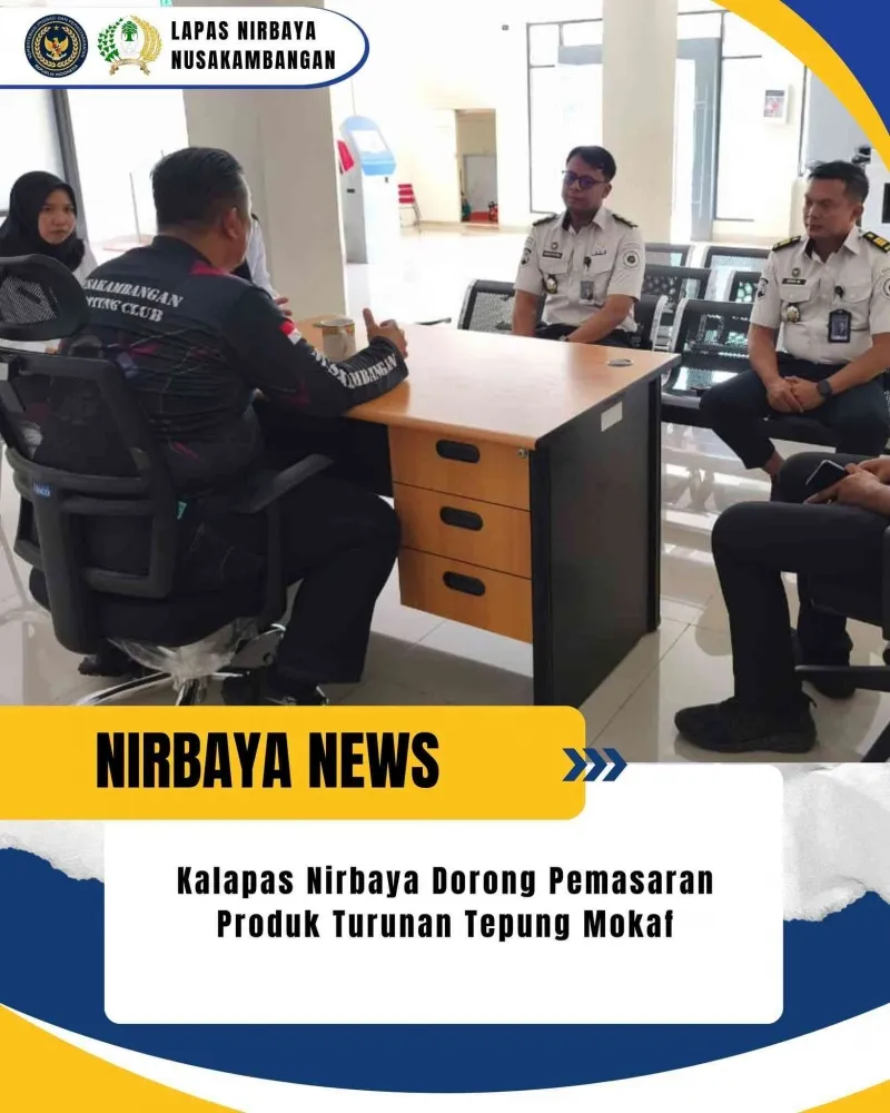 Lapas Nirbaya Siapkan Beras dan Bubur Mokaf untuk Dikenalkan ke Publik