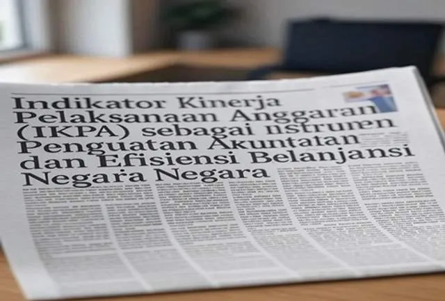 IKPA Jadi Instrumen Pemerintah Perkuat Akuntabilitas dan Efisiensi Belanja Anggaran