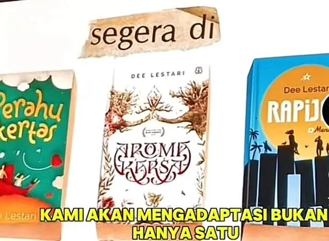 Netflix Umumkan Adaptasi Tiga Novel Dee Lestari: Perahu Kertas, Aroma Karsa, dan Rapi Jali