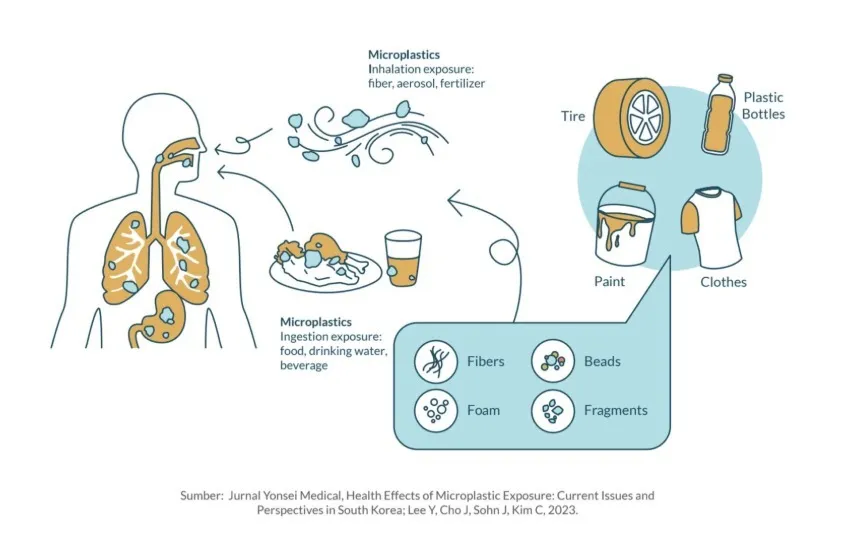 Kemenkes Soroti Pajanan Mikroplastik sebagai Isu Kesehatan Publik, Dorong Standar Nasional dan Surveilans