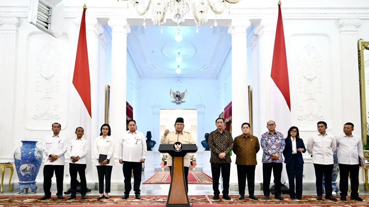 Prabowo Umumkan Kebijakan Devisa Ekspor, Stimulus Ekonomi, dan Pembenahan Tata Kelola Pertanahan
