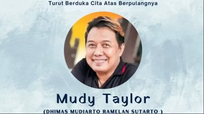 Komika dan Aktor Mudy Taylor Meninggal Dunia