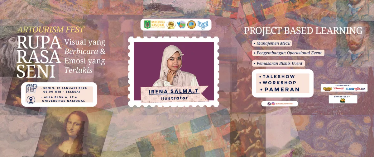 Rupa Rasa Seni: “Visual yang Berbicara dan Emosi yang Terlukis” di Universitas Nasional
