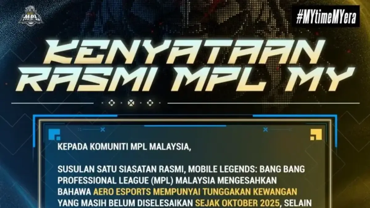 Aero Esports Dijatuhi Larangan Permanen dari Ekosistem MLBB Usai Terbukti Menunggak dan Gagal Bayar Gaji