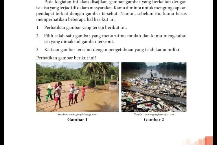 Kunci Jawaban Tugas Bahasa Indonesia Kelas 12 Halaman 145–146: Menulis Opini Berdasarkan Gambar
