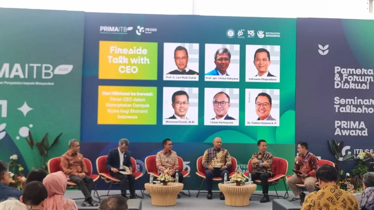 PRIMA dan CEO Summit ITB 2025 Digelar Beriringan, Perkuat Hilirisasi Riset ke Industri
