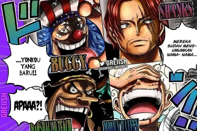 Tiga Yonkou Baru di One Piece Disebut Punya Kaitan dengan Shanks