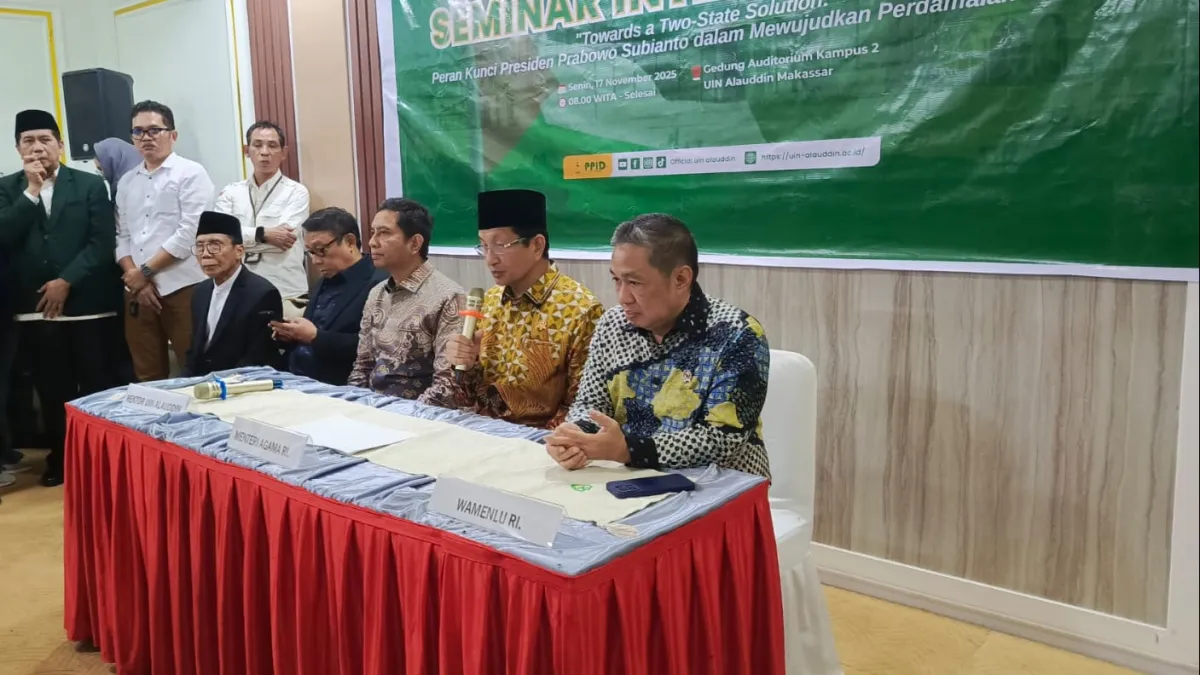 Kemenag Inisiasi Seminar Internasional di Empat UIN, Bahas Peran Indonesia dan Solusi Dua Negara untuk Gaza