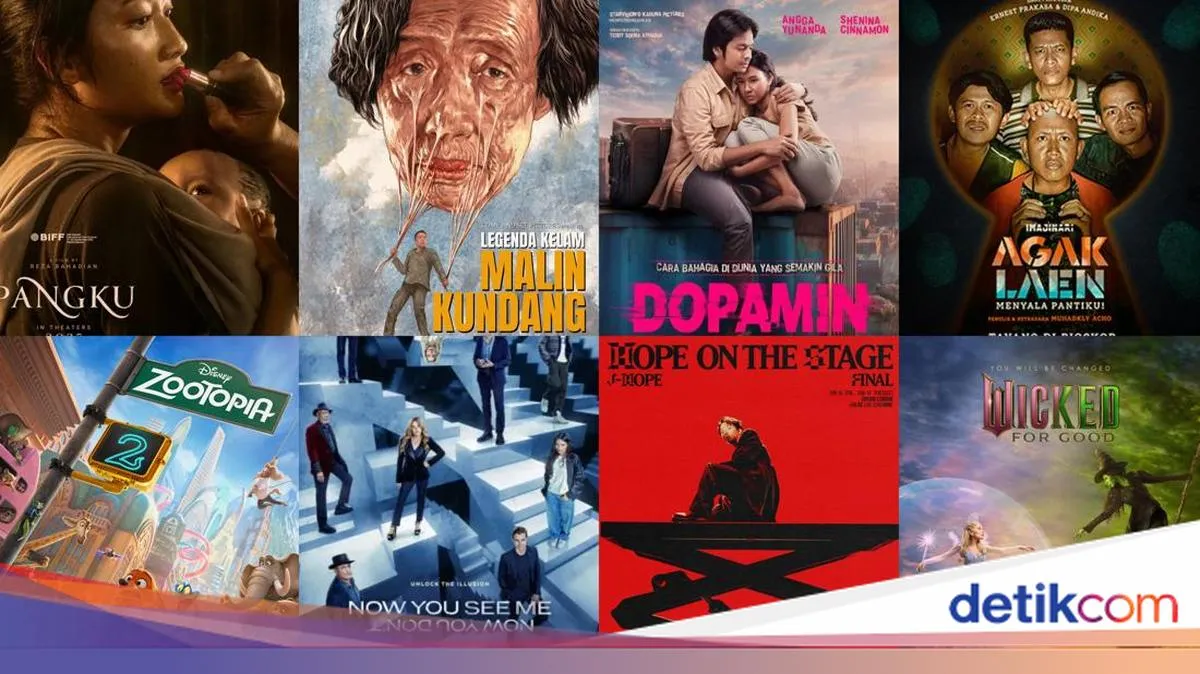 Bioskop Indonesia Siapkan 22 Film Baru pada November 2025 dari Berbagai Genre