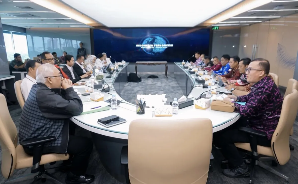 Diskominfo Jambi Temui Komdigi Bahas Percepatan Internet Desa dan Pelatihan Talenta Digital ASN