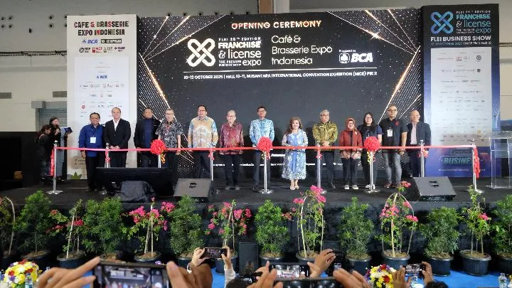 Franchise & License Expo Indonesia 2025 Dibuka di NICE PIK 2, Hadirkan 150 Lebih Brand