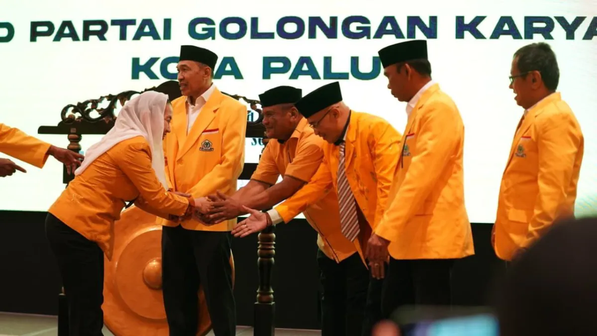 Wakil Wali Kota Palu Buka Musda VII Golkar, Tekankan Politik Sehat dan Hindari Perpecahan