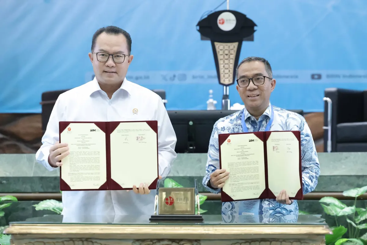 Kemdiktisaintek dan BRIN Teken MoU untuk Perkuat Kolaborasi Riset dan Pendidikan Tinggi