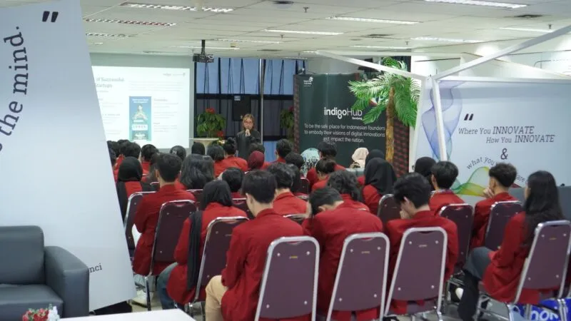 Mahasiswa SATU University Kunjungi Indigo by Telkom di Bandung, Dalami Proses Membangun Startup Digital