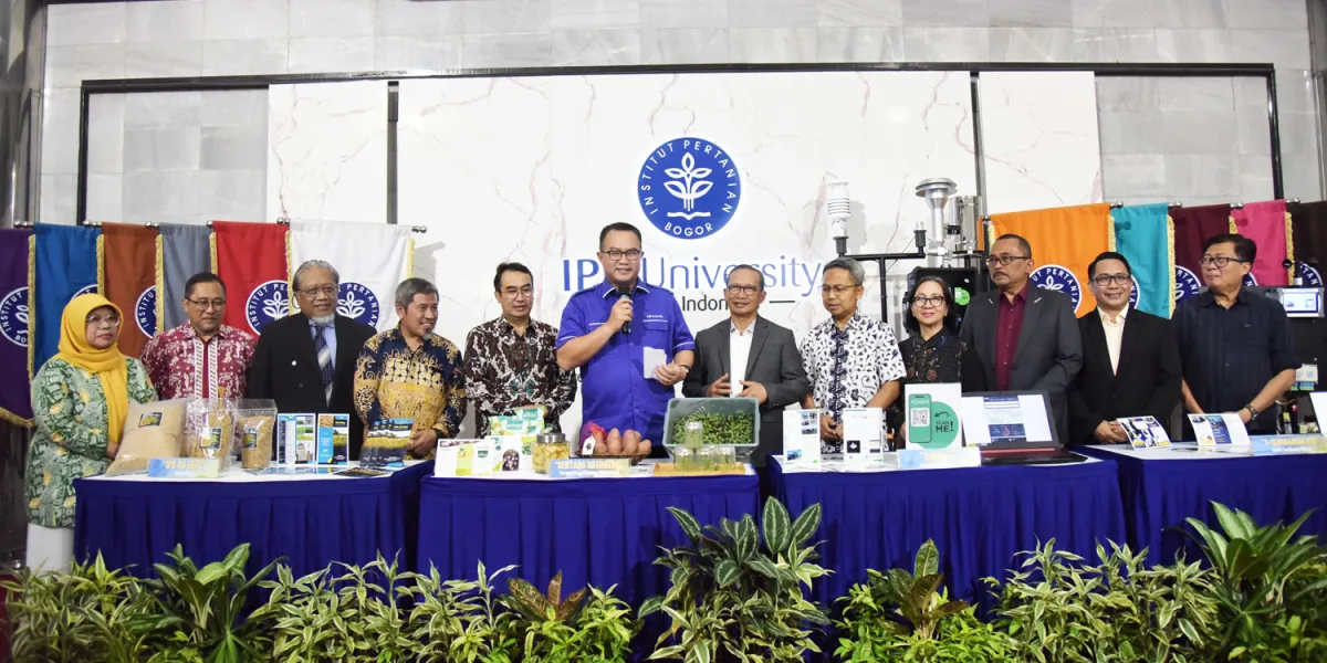 IPB University Meluncurkan Empat Inovasi Riset di Bidang Varietas dan Teknologi