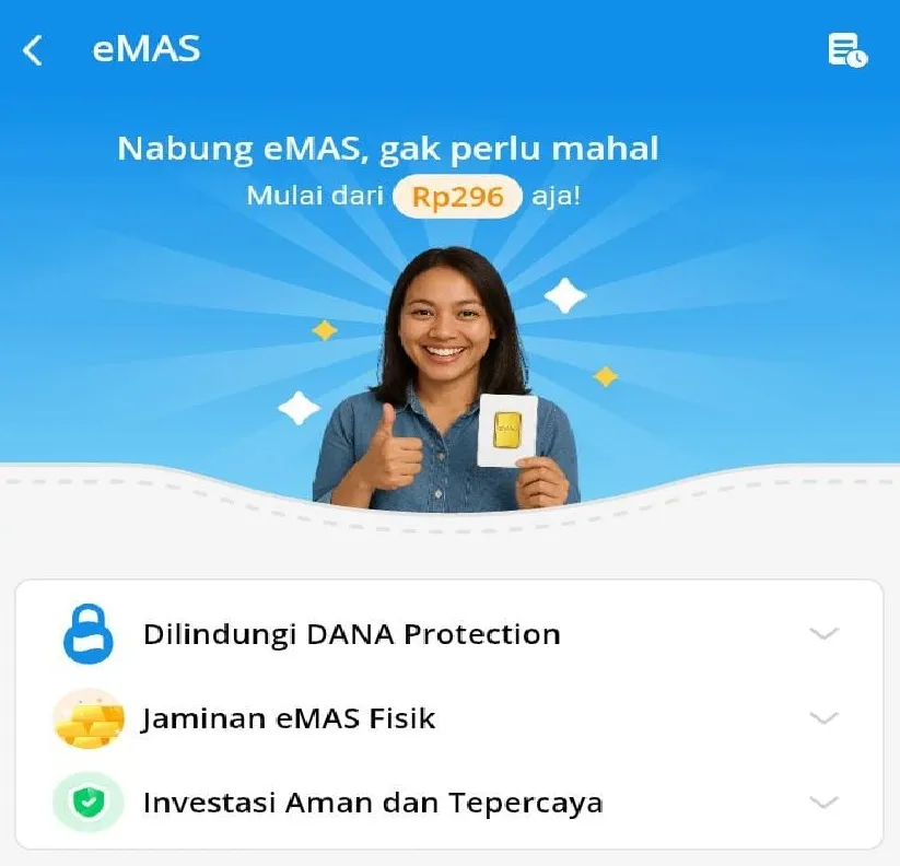 Cara Investasi Emas Digital di Aplikasi DANA dan Sejumlah Keuntungannya