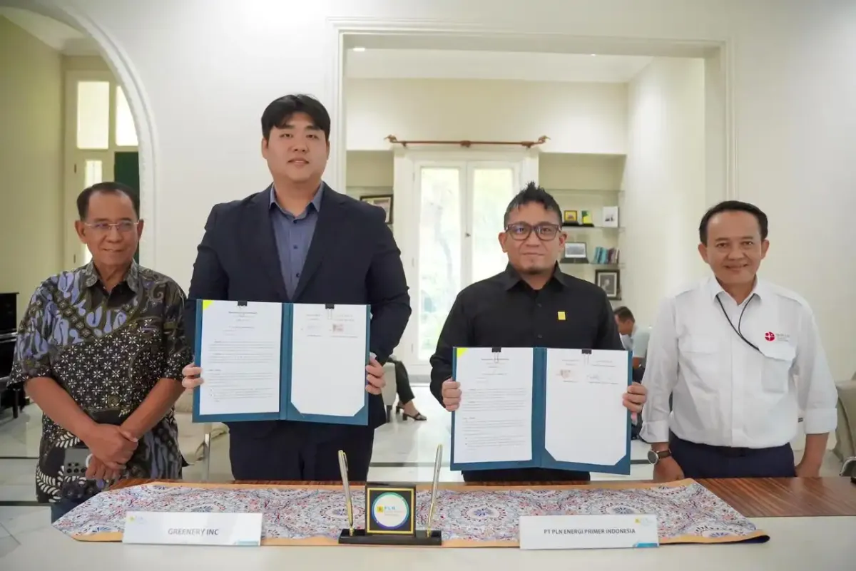 PLN EPI dan Greenery Korea Teken MoU Pengembangan Bioenergi untuk Perkuat Rantai Pasok Biomassa