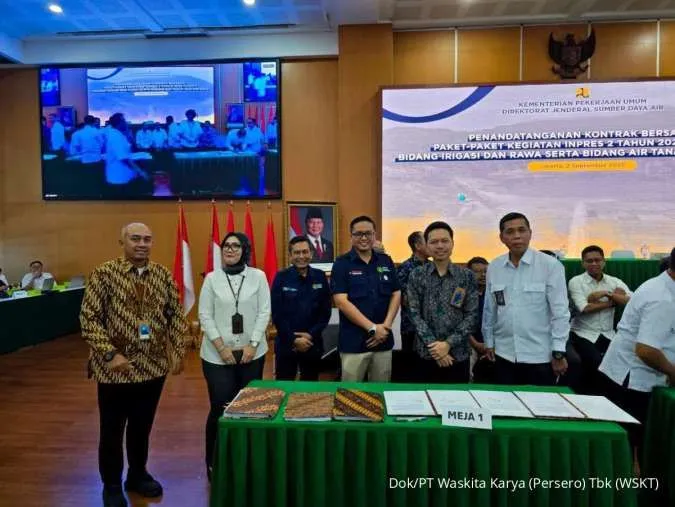 Waskita Karya Kerjakan Rehabilitasi Jaringan Irigasi Kewenangan Daerah di Sumatera Selatan